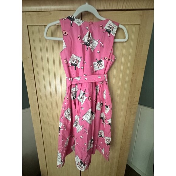 Rachel Riley Eloise at The Plaza Map Print girls Party dress-size 10 Yrs - Rare - Picture 8 of 9
